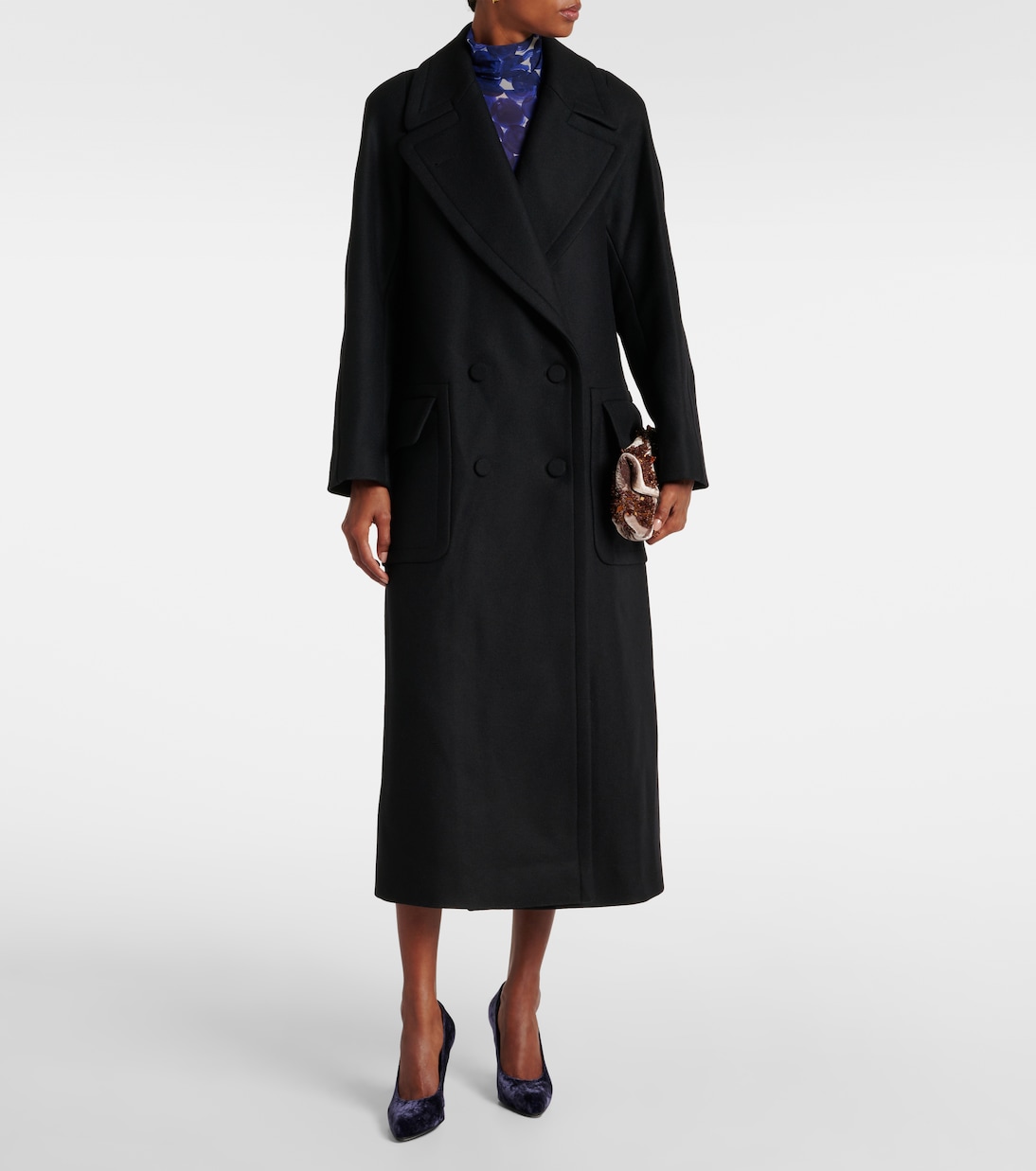 Manteau en laine mélangée | Dries Van Noten