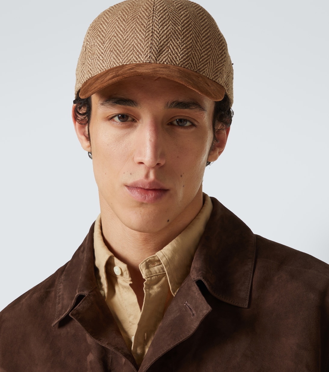 Herringbone wool baseball cap | Ralph Lauren Purple Label