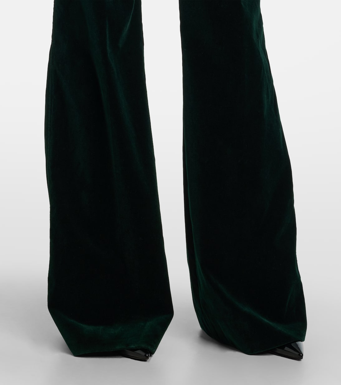 Pantaloni flared Alina in velluto | Victoria Beckham