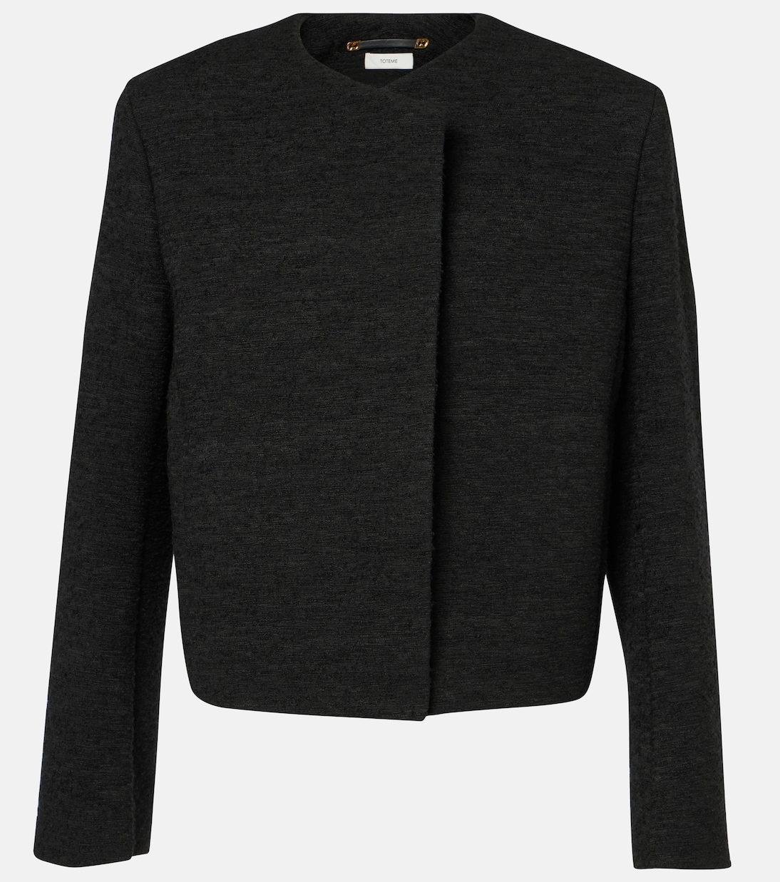 Chaqueta cropped de bouclé | Toteme