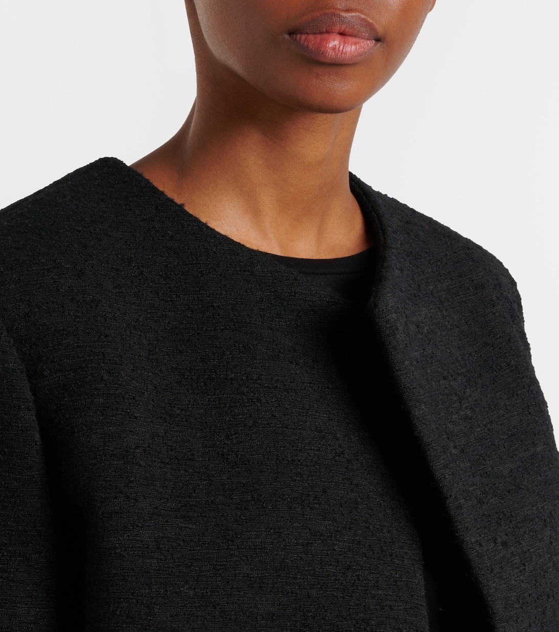 Chaqueta cropped de bouclé | Toteme