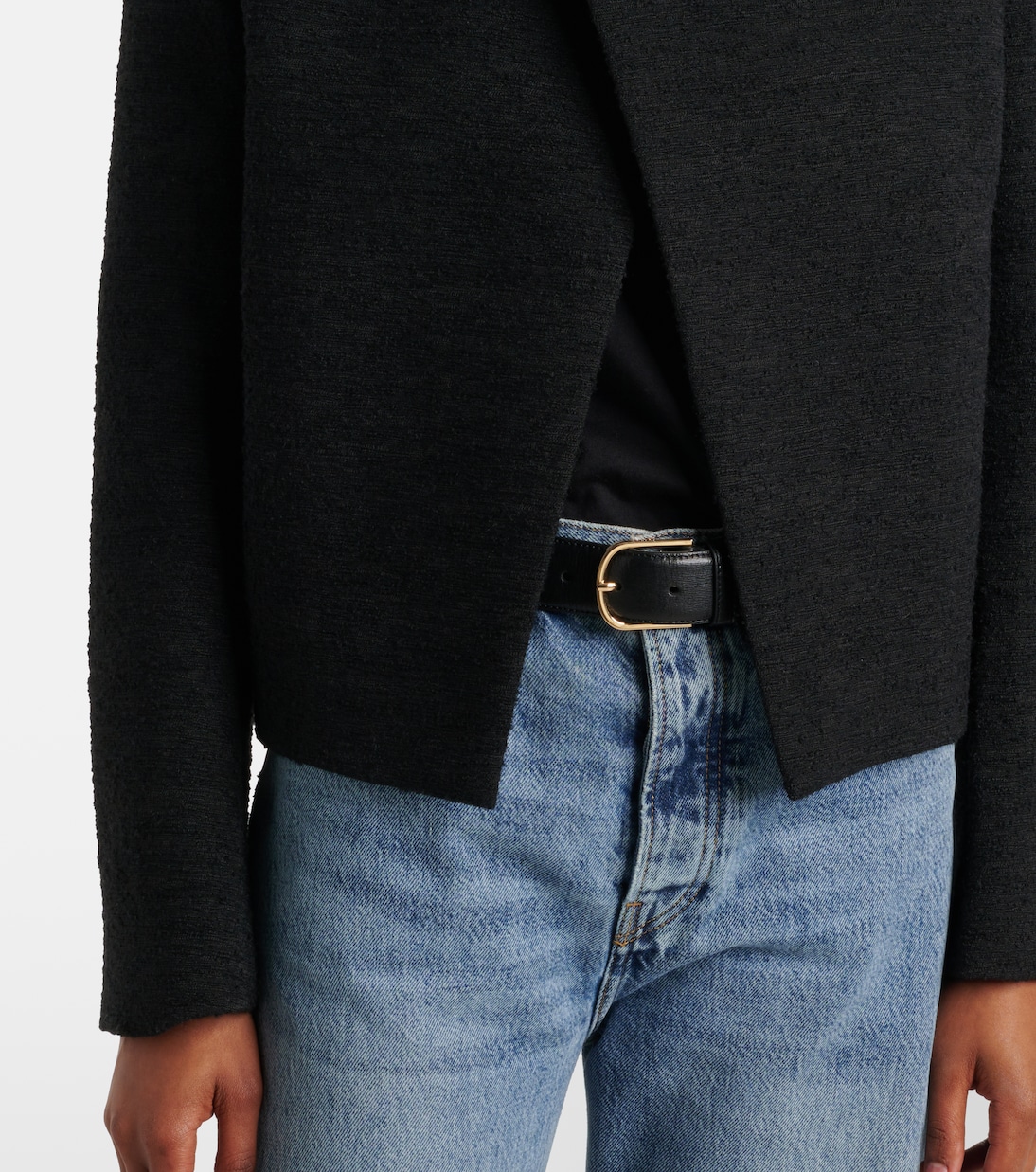 Chaqueta cropped de bouclé | Toteme