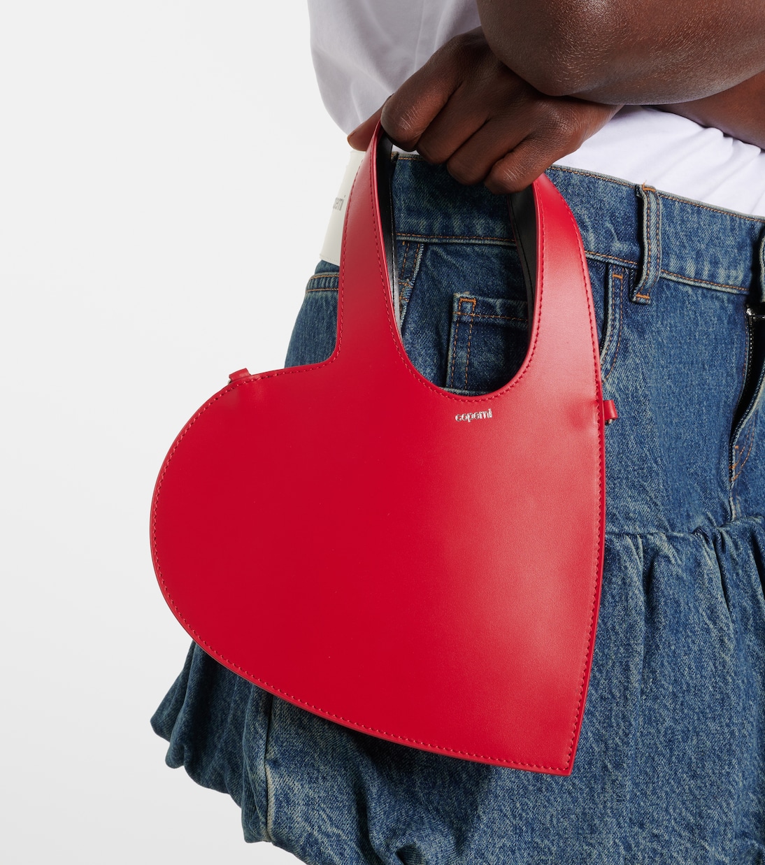Tote Baby Heart aus Leder | Coperni