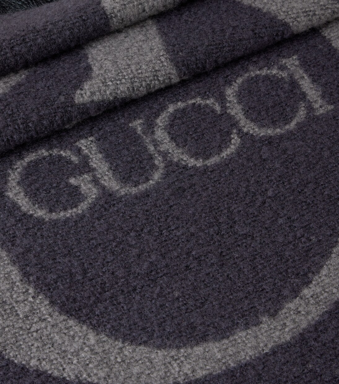 GG wool-blend bouclé blanket | Gucci