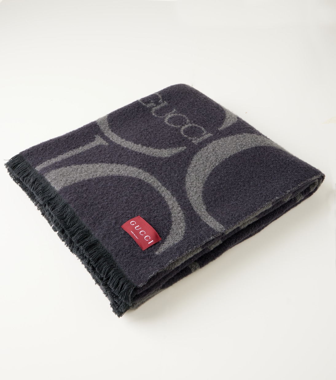 GG wool-blend bouclé blanket | Gucci