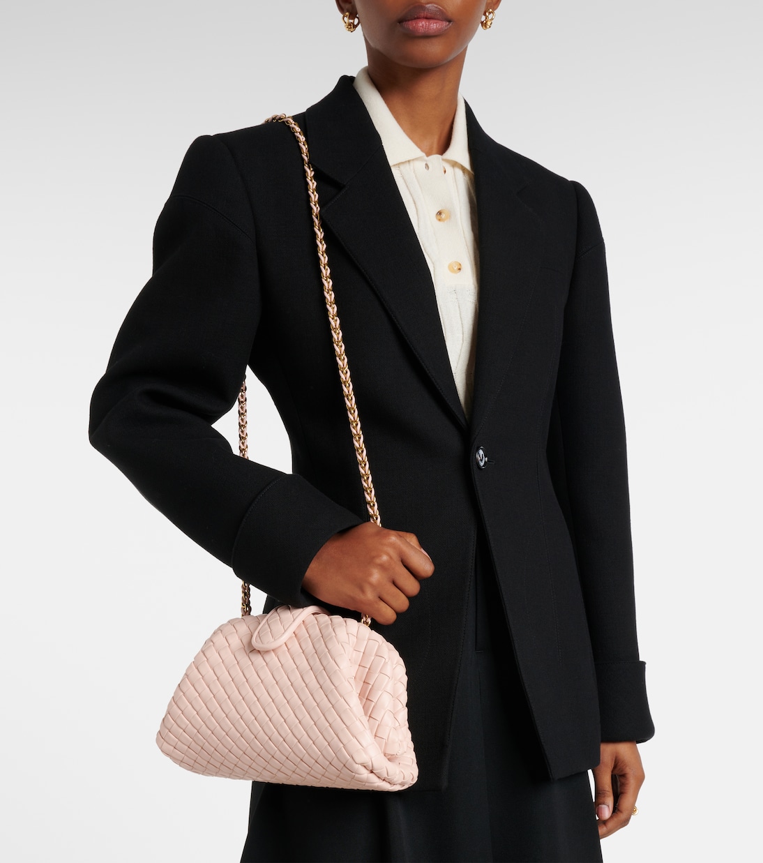 Lauren 1980 Intrecciato Small leather clutch | Bottega Veneta