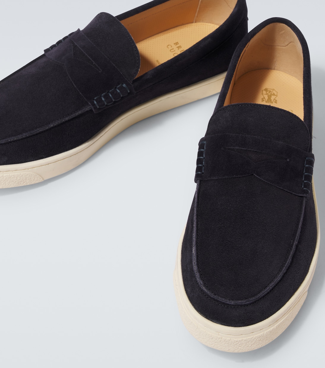 Mocassins en daim | Brunello Cucinelli