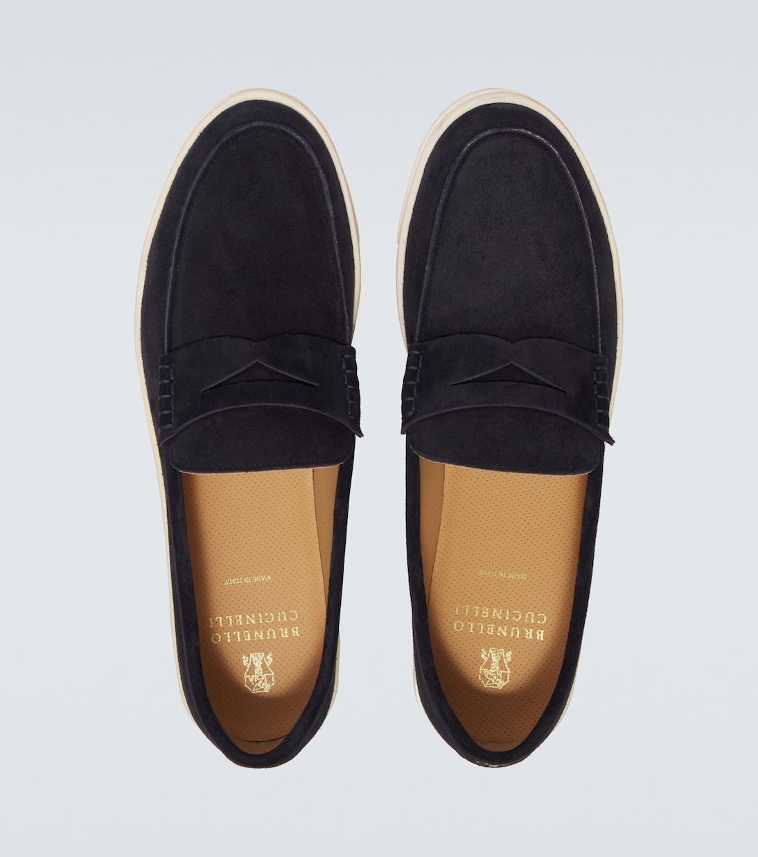 Mocassins en daim | Brunello Cucinelli