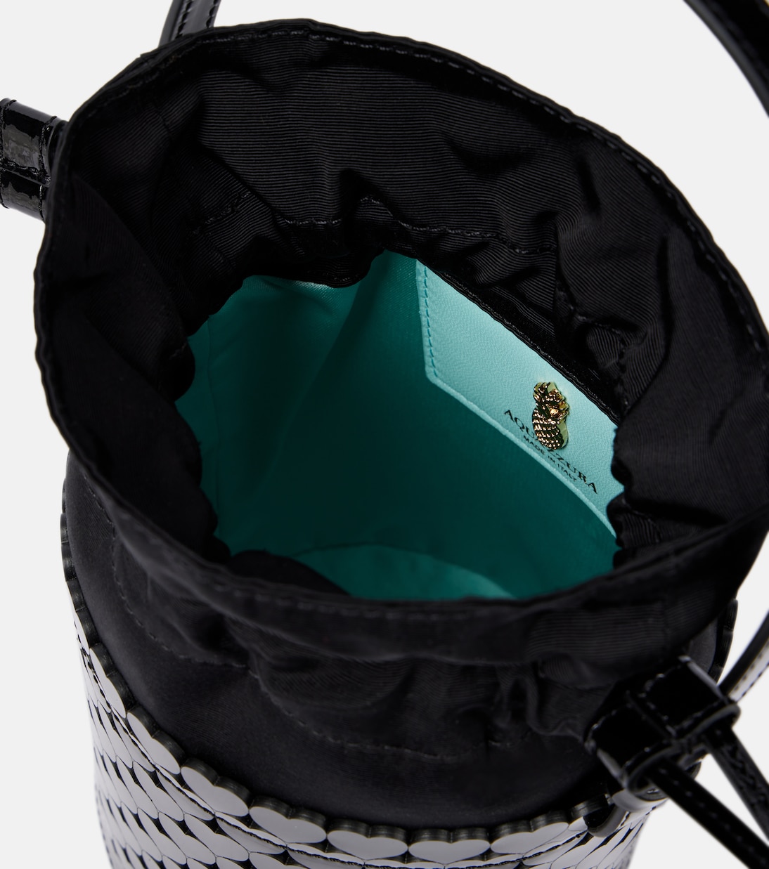 Bucket-Bag Amorouse mit Leder | Aquazzura