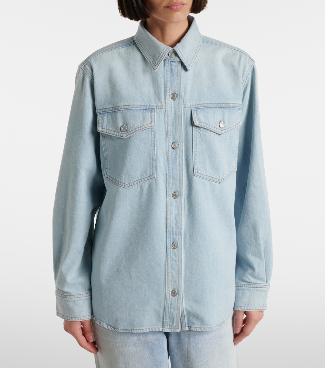 Camisa Rina de denim | Agolde