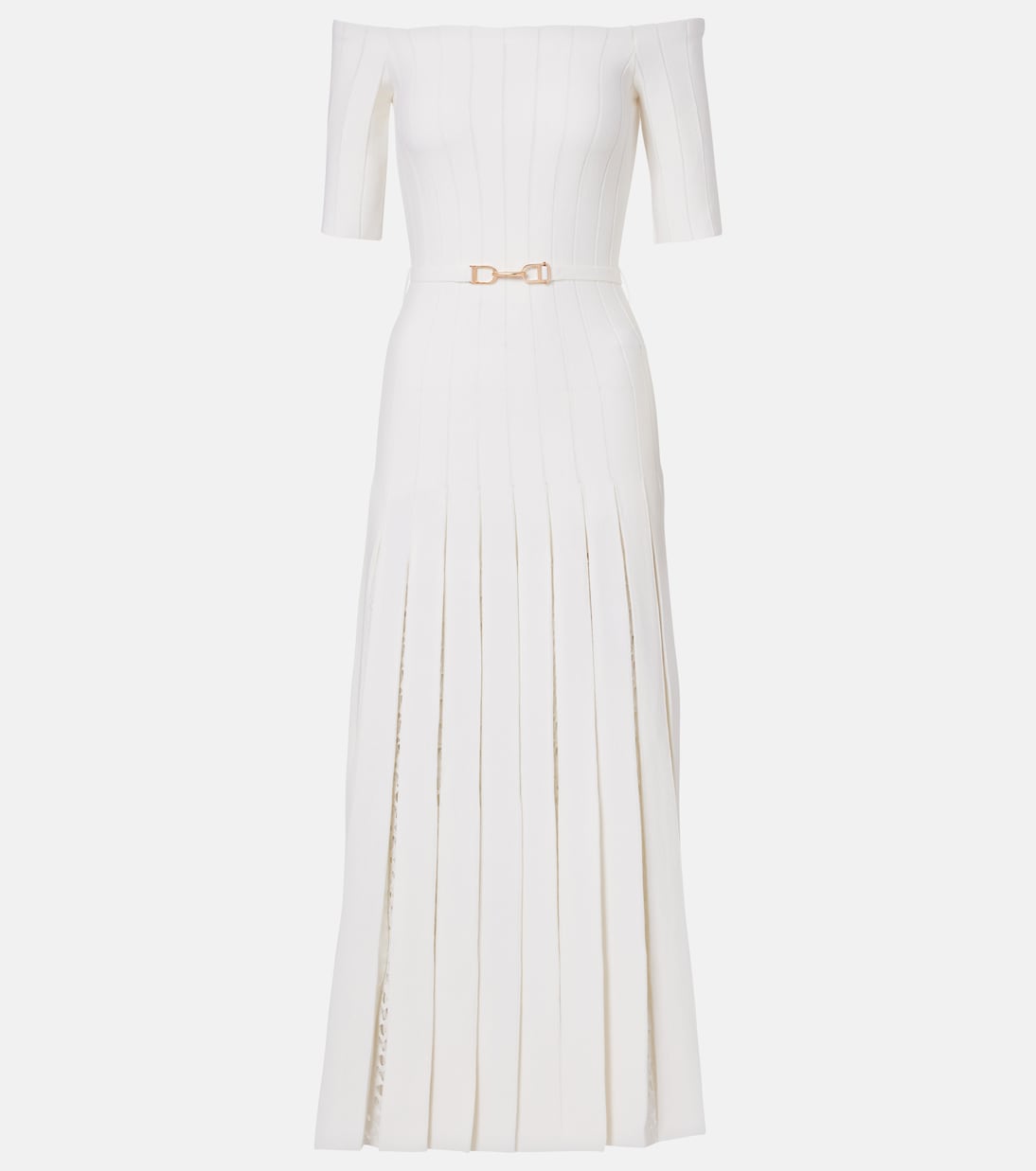 Ribbed-knit wool and silk maxi dress | Gabriela Hearst