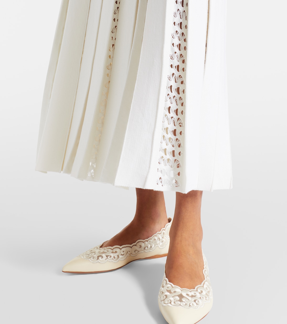 Robe longue en laine et soie | Gabriela Hearst
