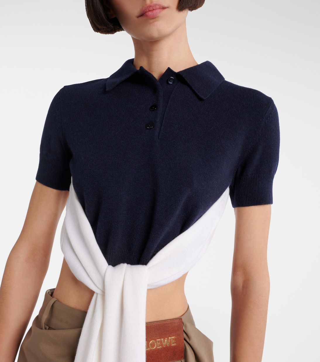 Polo en mezcla de cachemir y lana | Loewe