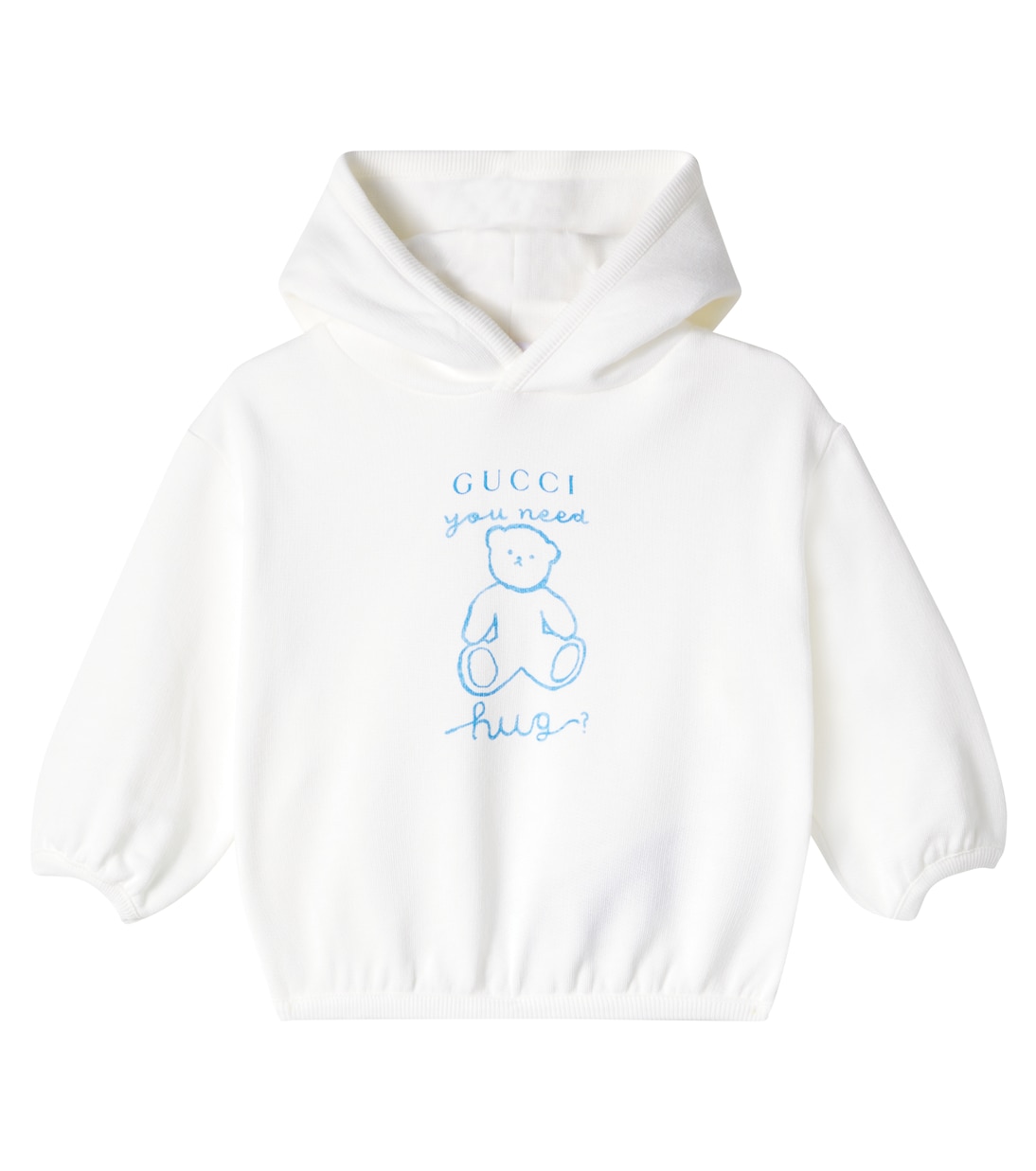 Felpa in cotone con logo | Gucci Kids