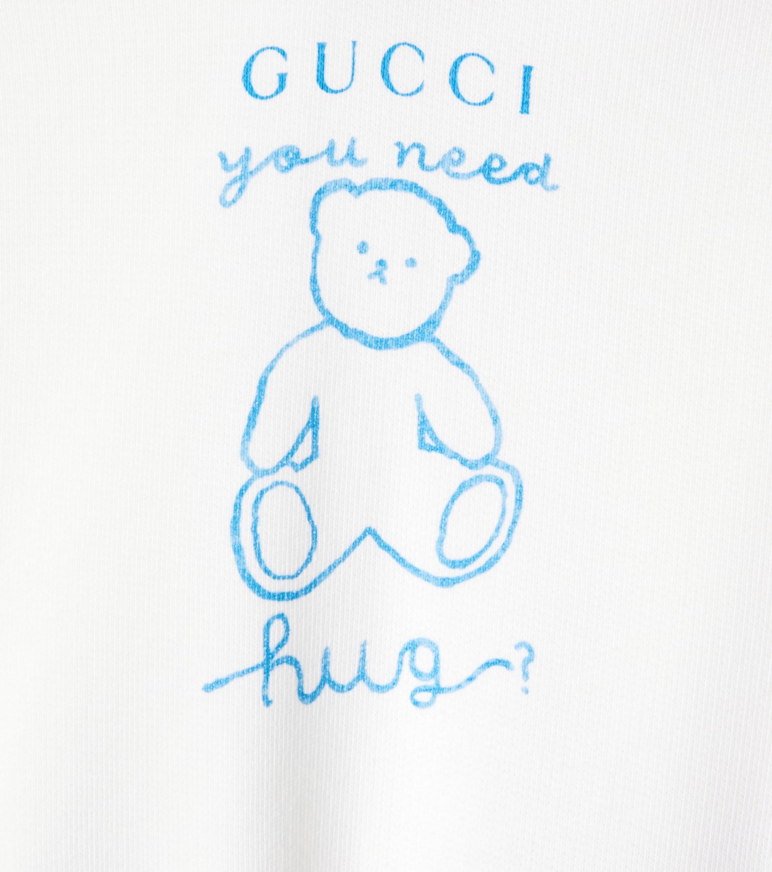 Felpa in cotone con logo | Gucci Kids
