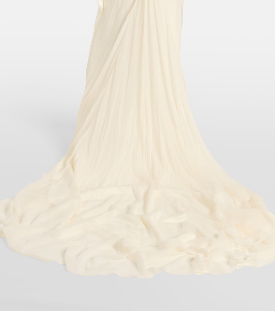 Bridal Arlo wool and silk gown | Danielle Frankel