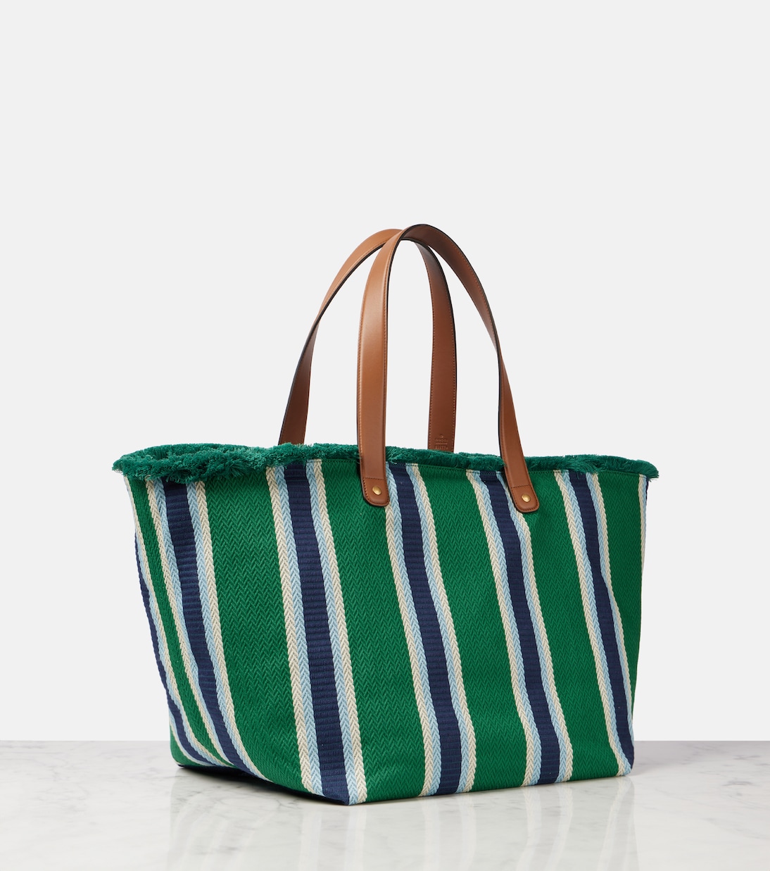 Large logo embroidered canvas tote bag | Gucci