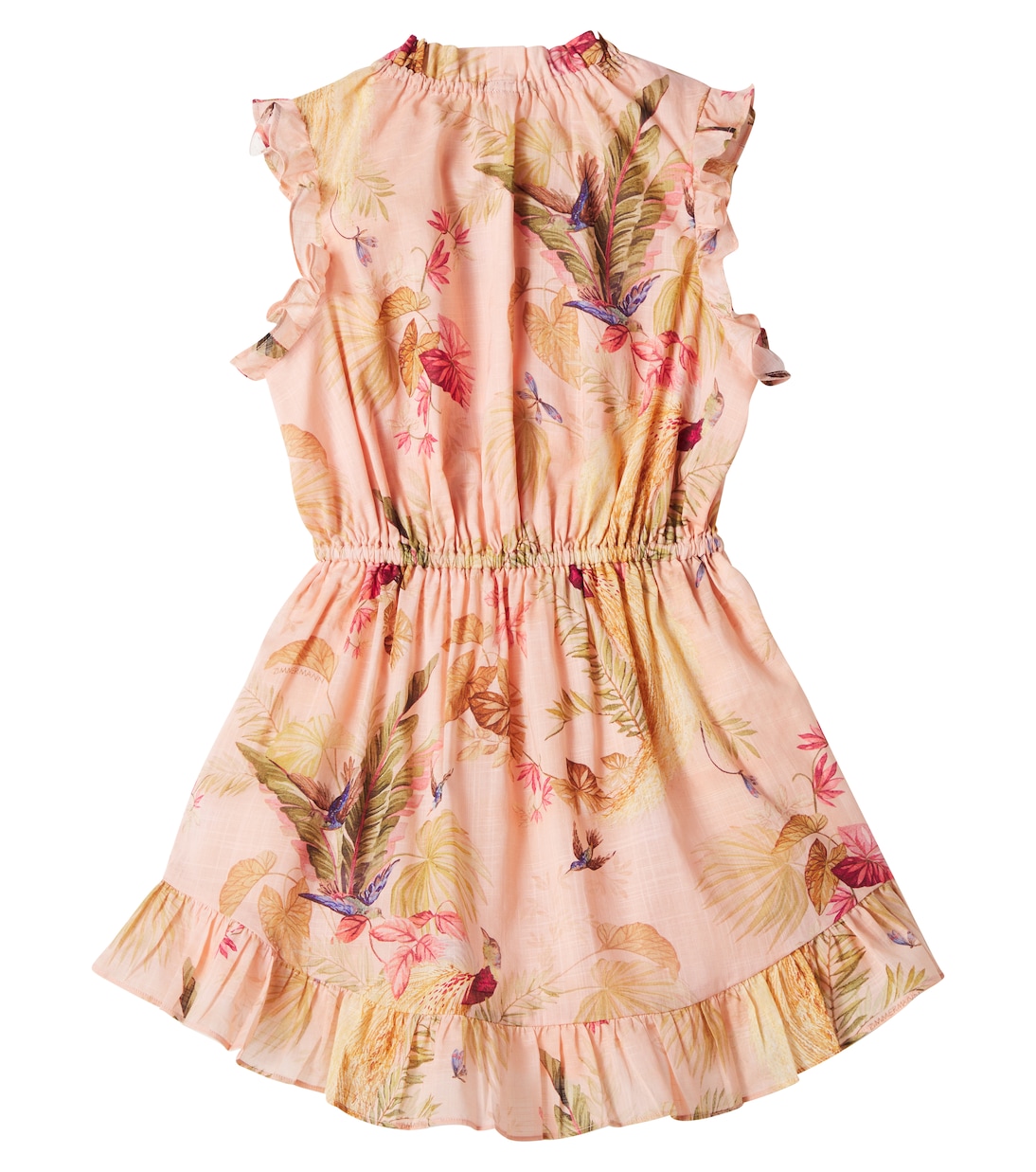 Abito Rhiannon in cotone con volant | Zimmermann Kids