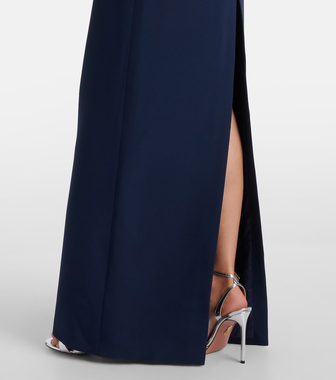 Tulle-trimmed bustier dress | David Koma