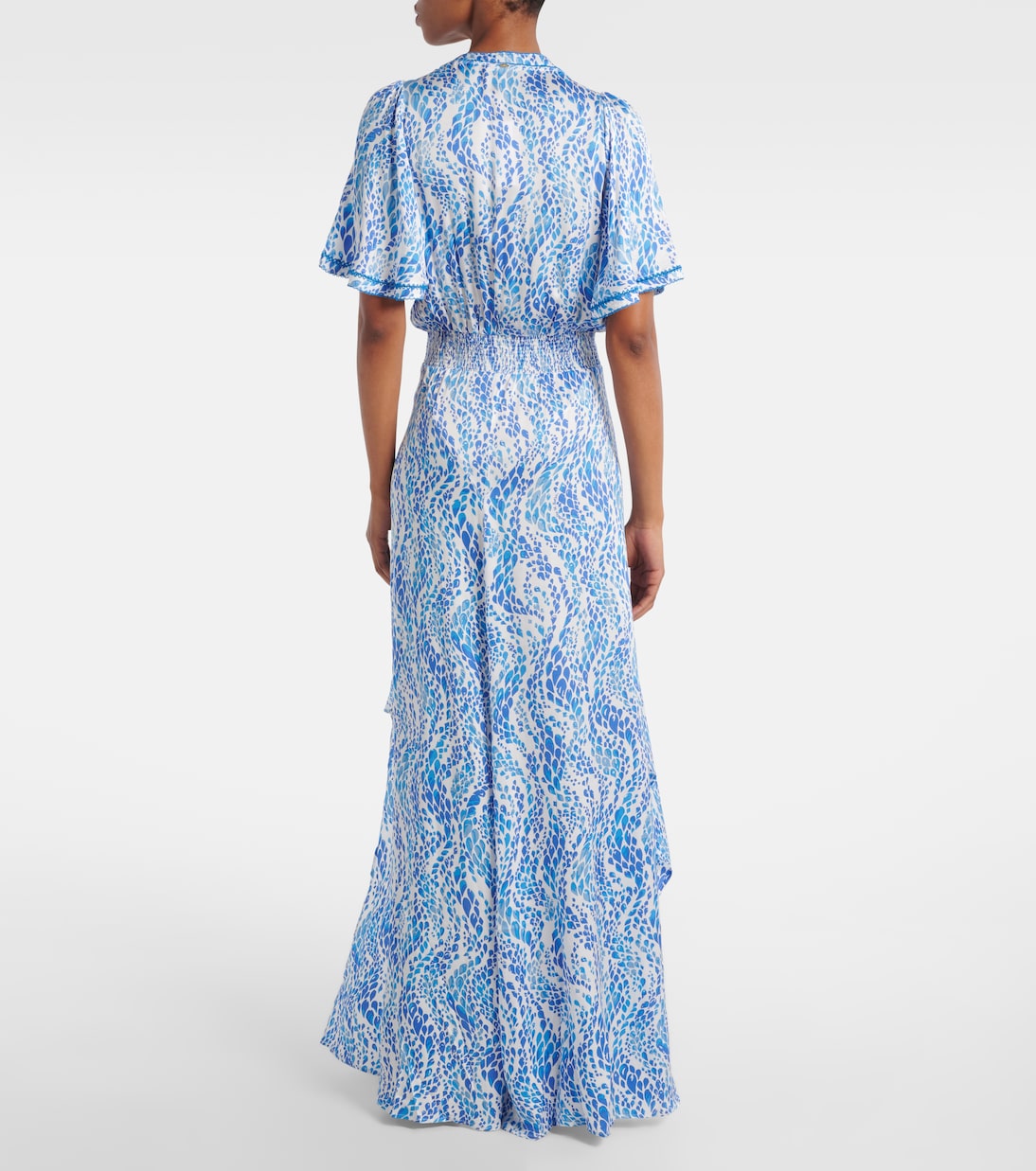 Bedrucktes Maxikleid Mabelle | Poupette St Barth