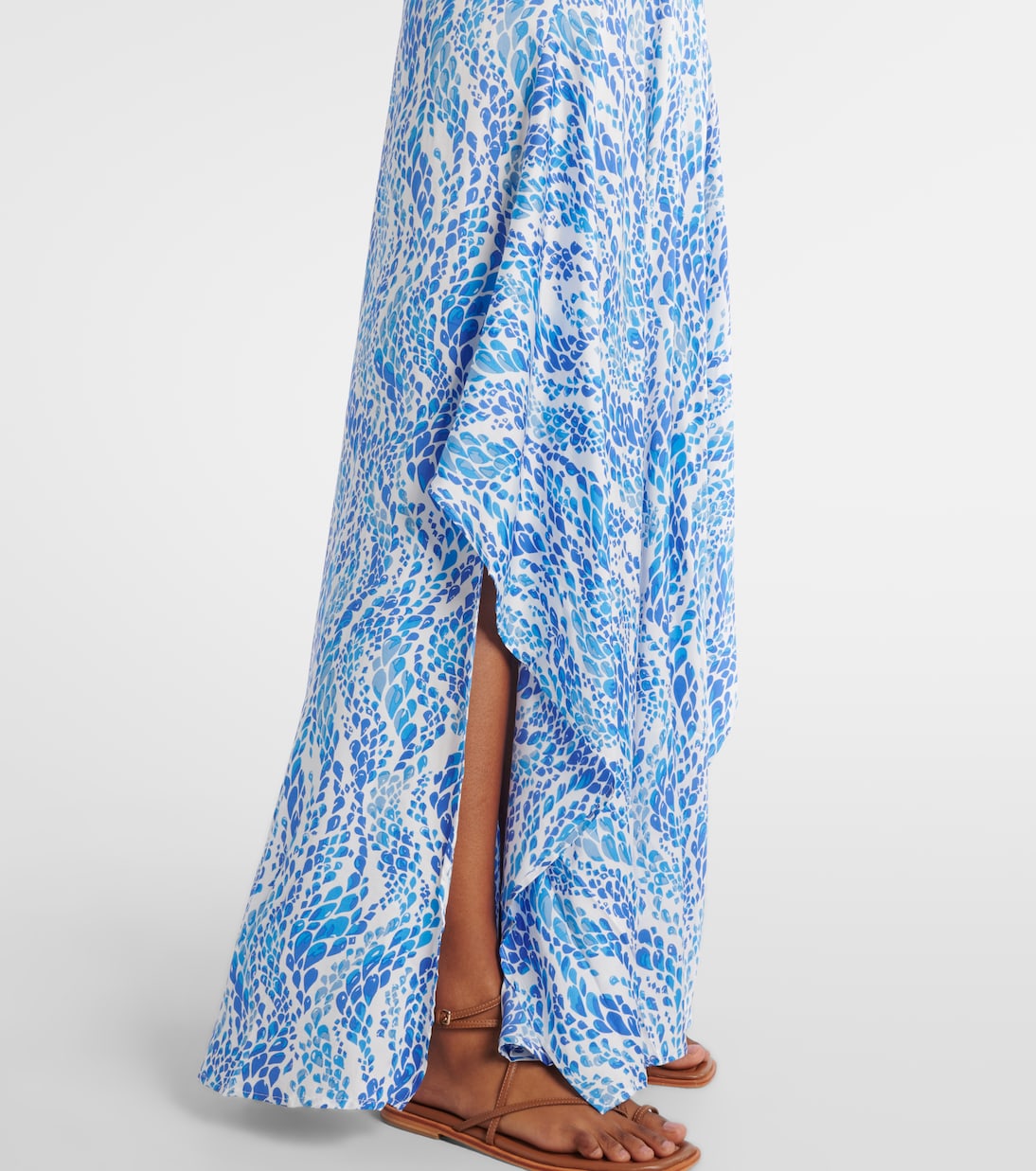 Bedrucktes Maxikleid Mabelle | Poupette St Barth