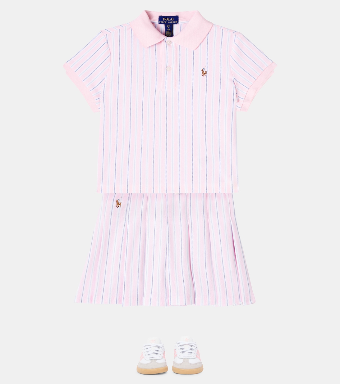 Striped cotton skirt | Polo Ralph Lauren Kids