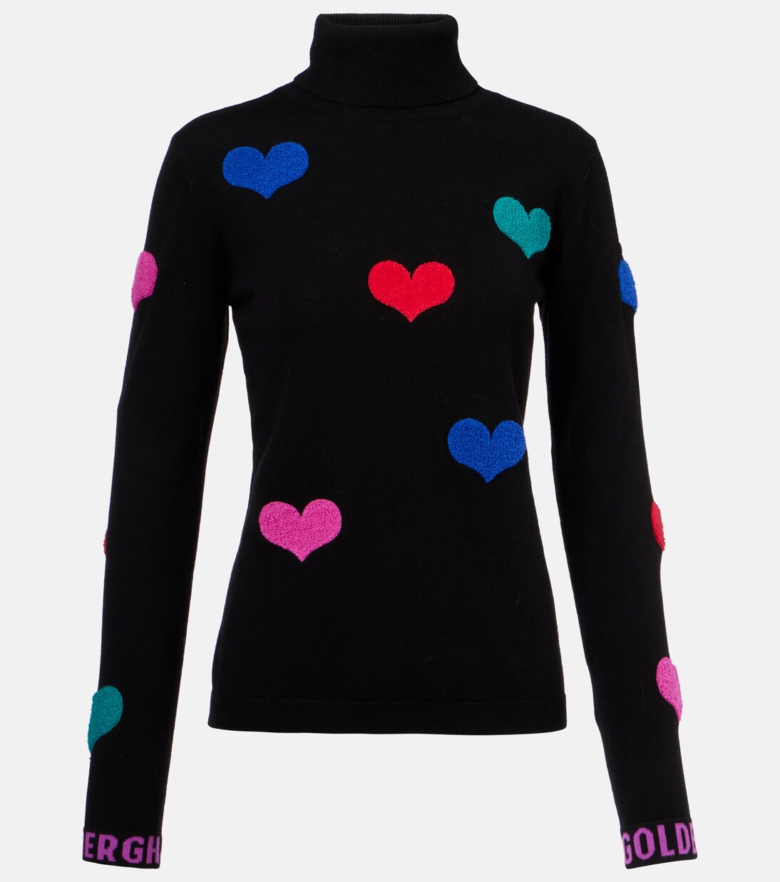 Bacio embellished turtleneck sweater | Goldbergh