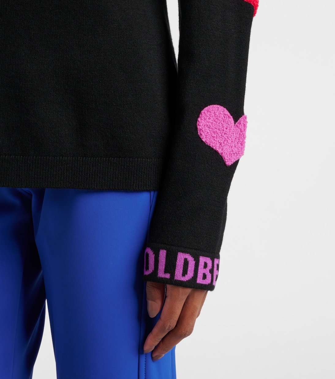 Bacio embellished turtleneck sweater | Goldbergh