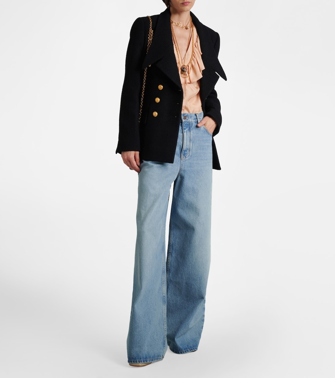 Wool-blend bouclé jacket | Chloé