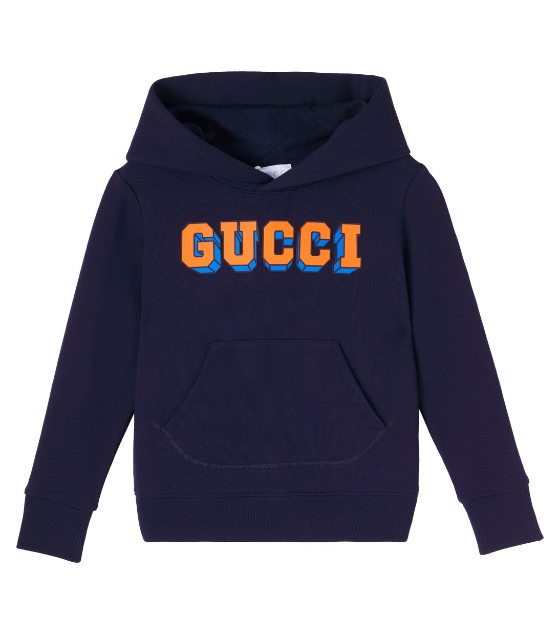 Logo cotton hoodie | Gucci Kids