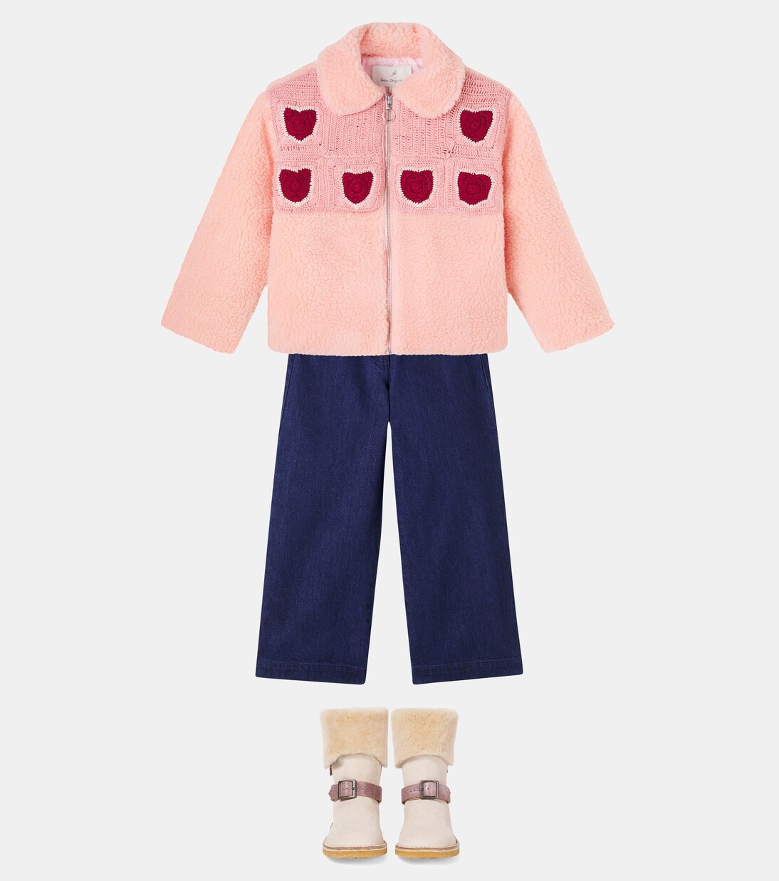 Jeans Tessa bordados | Bebe Organic