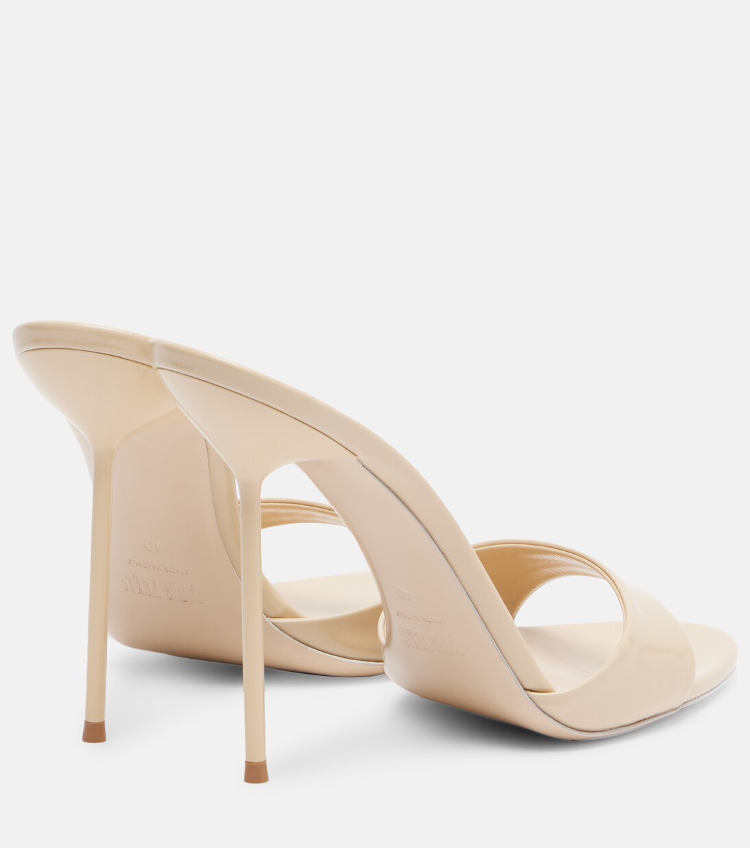 Lidia 105 patent leather mules | Paris Texas