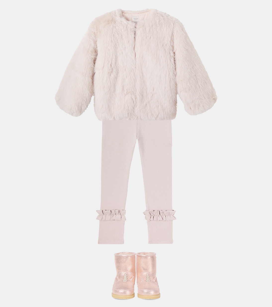 Marit ruffled cotton-blend leggings | Donsje