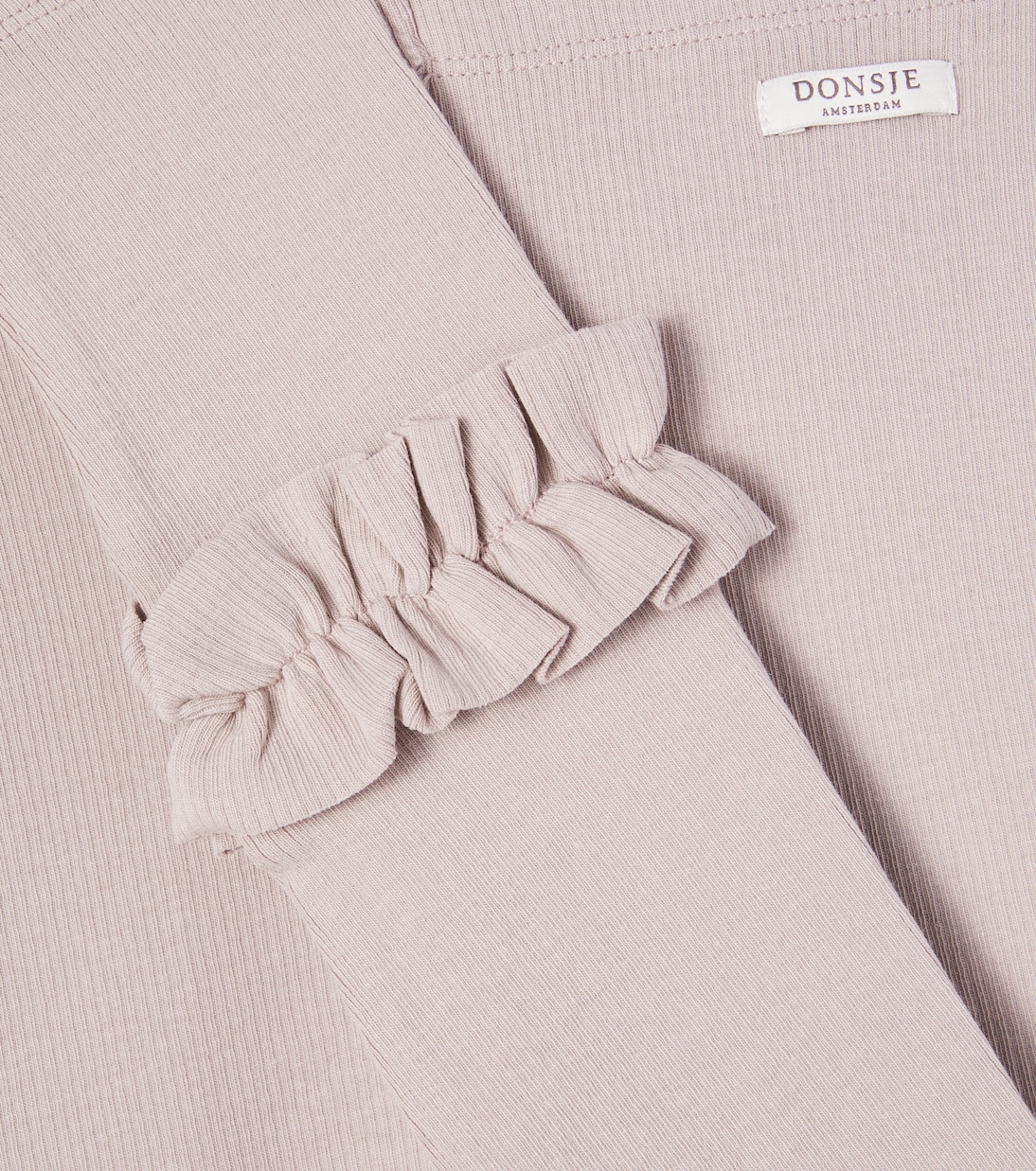Marit ruffled cotton-blend leggings | Donsje