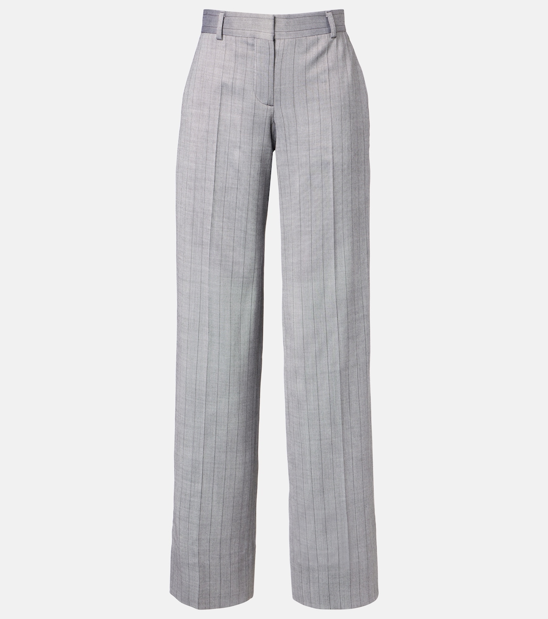 Striped wool wide-leg pants | Stella McCartney
