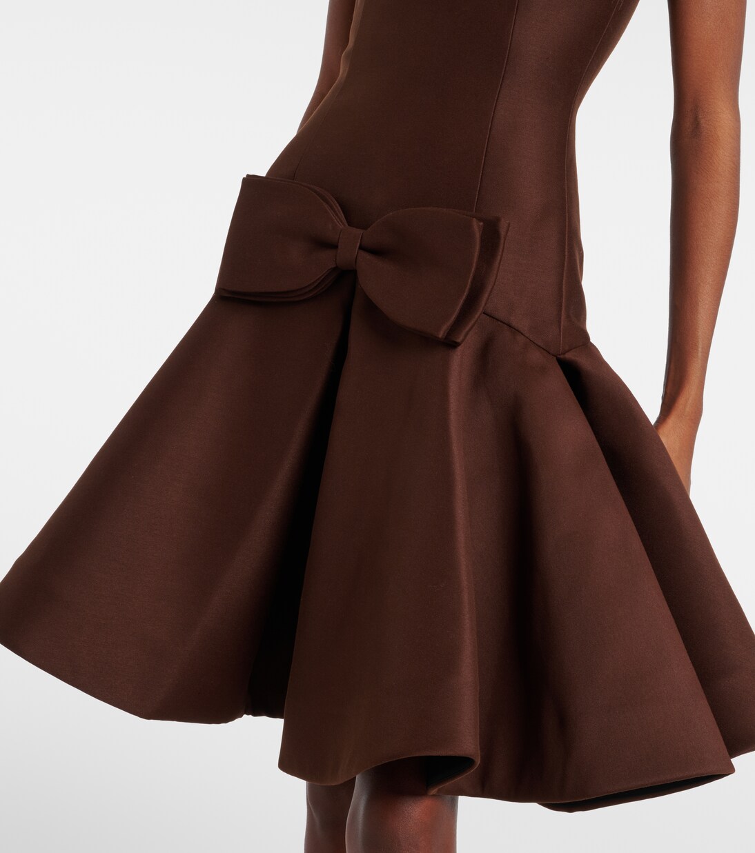 Bow-detail midi dress | Shushu/Tong