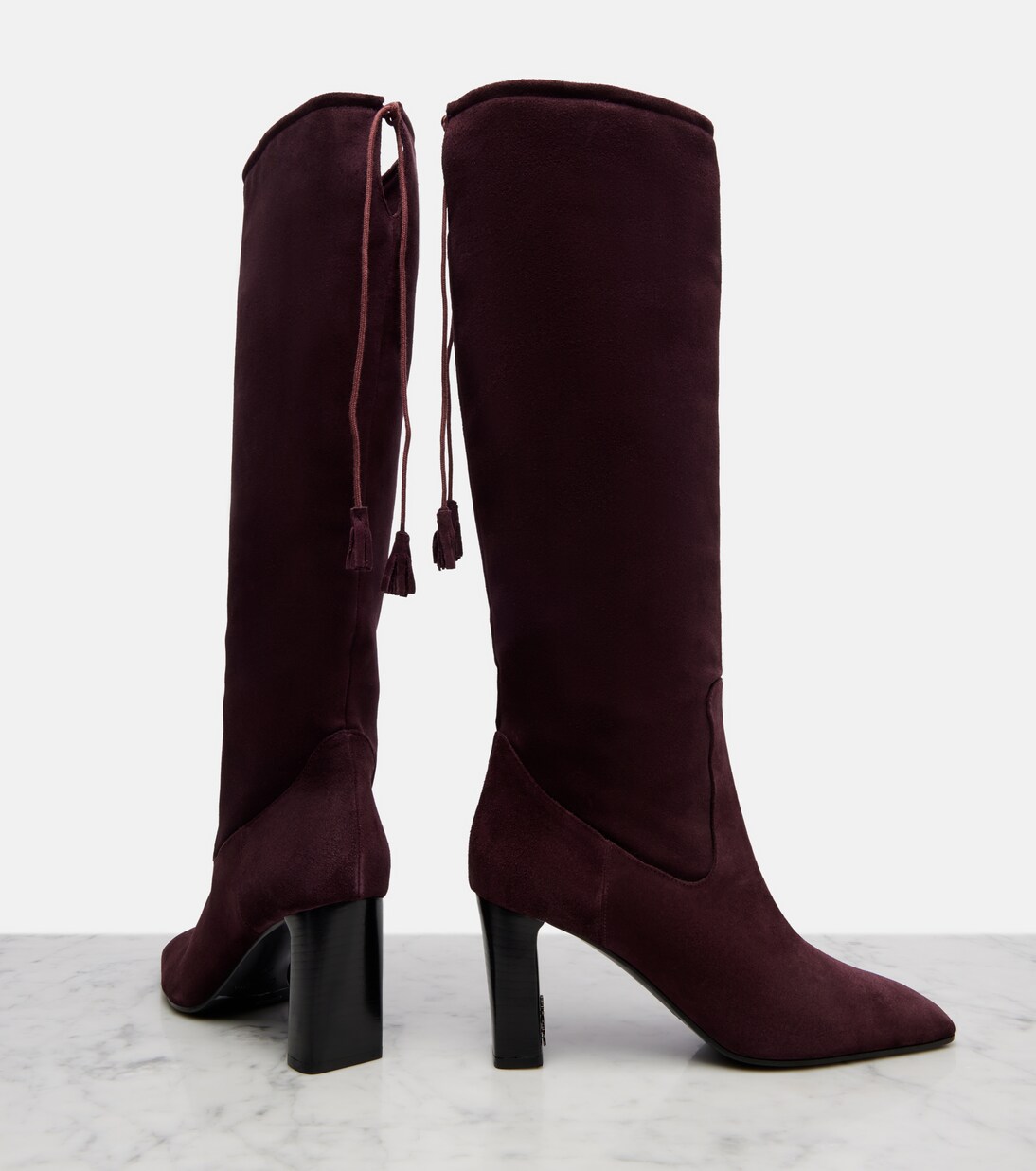 75 suede knee-high boots | Max Mara