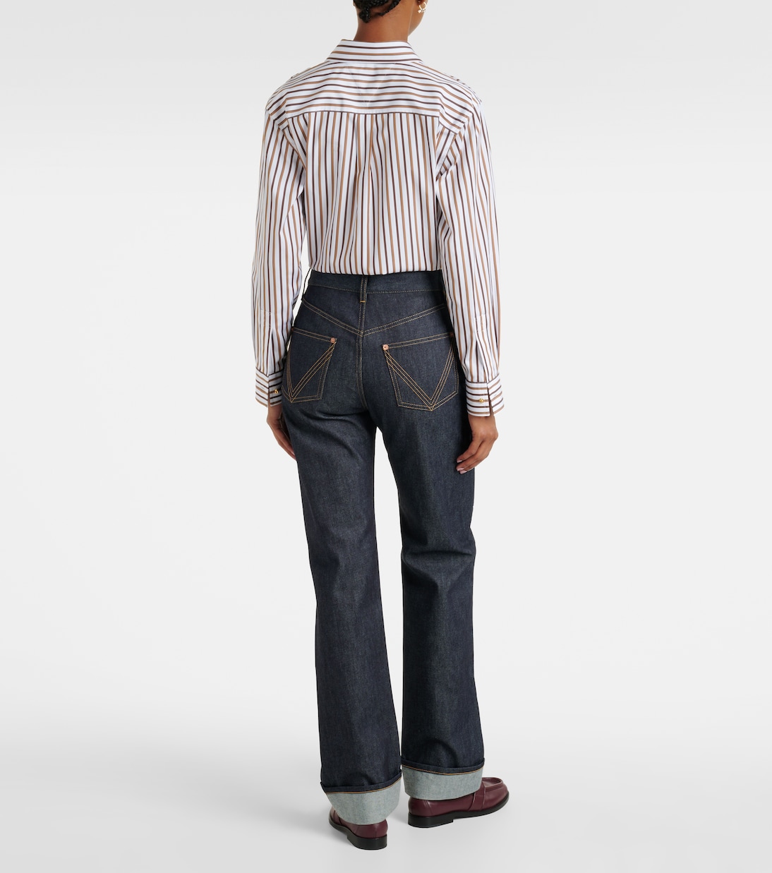 Mid-rise straight jeans | Bottega Veneta