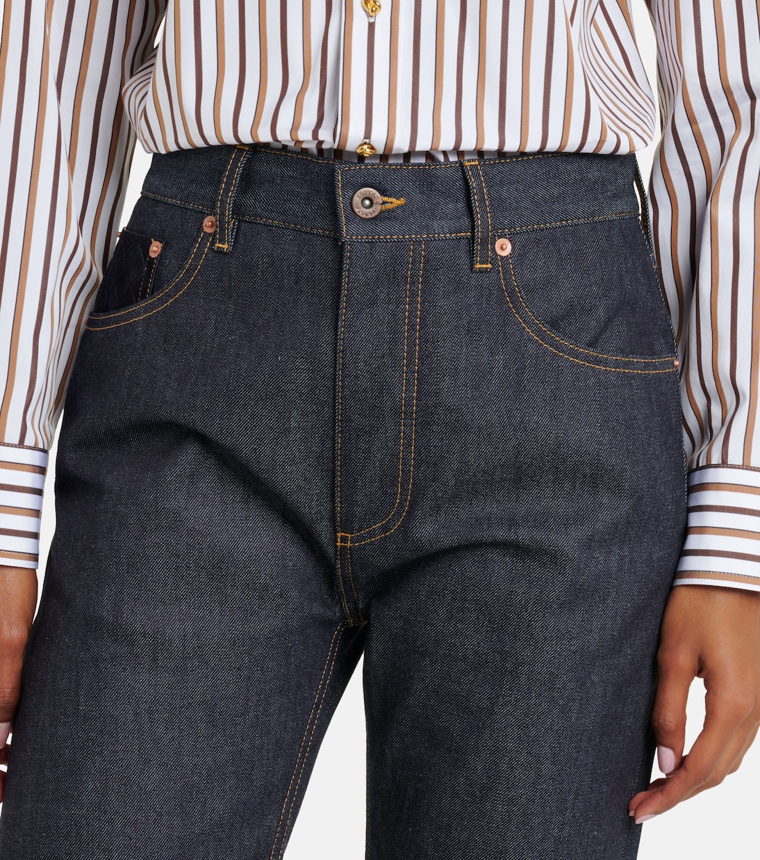 Mid-rise straight jeans | Bottega Veneta