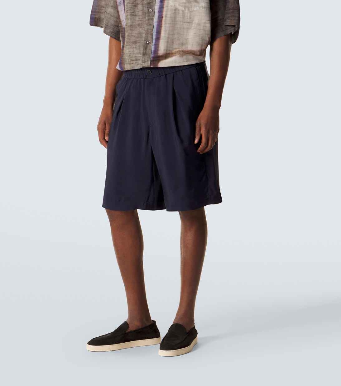 Natté Bermuda shorts | Giorgio Armani