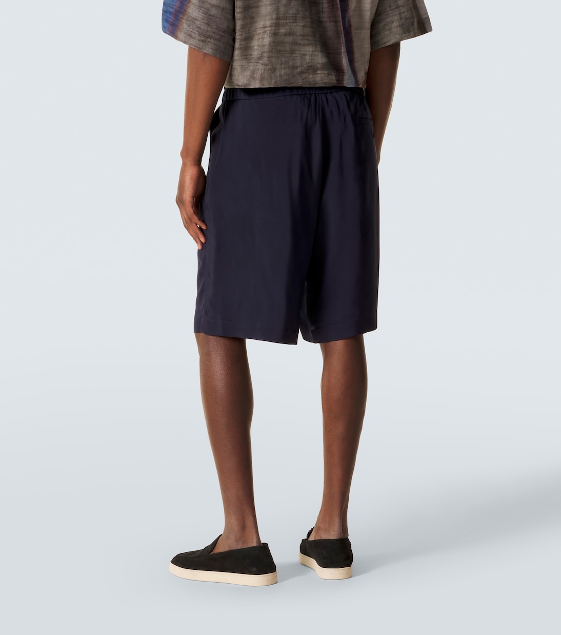 Natté Bermuda shorts | Giorgio Armani