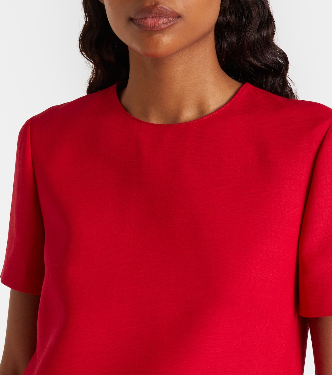 Crepe Couture VGold minidress | Valentino