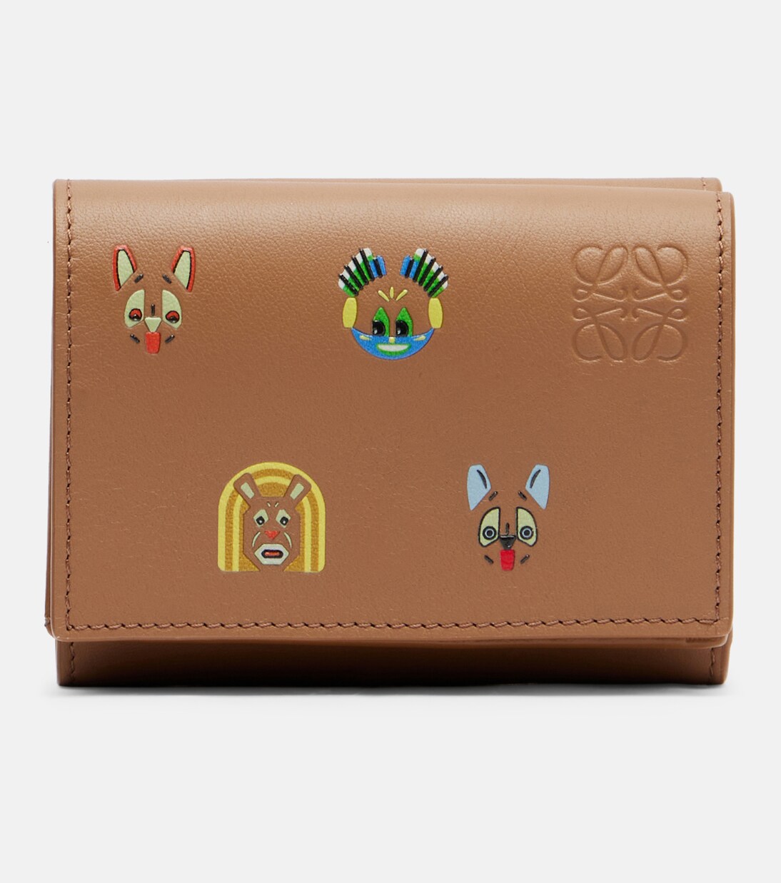 x Louis Wain cartera Cats de piel | Loewe