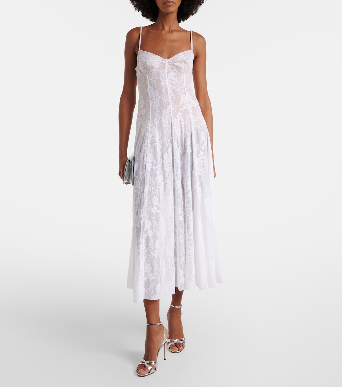 Slipdress aus Spitze | Norma Kamali