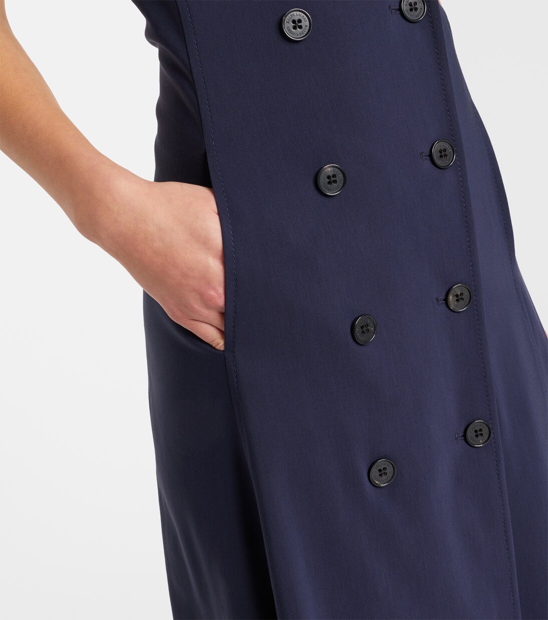 Midikleid Alecia aus einem Baumwollgemisch | Ralph Lauren Collection