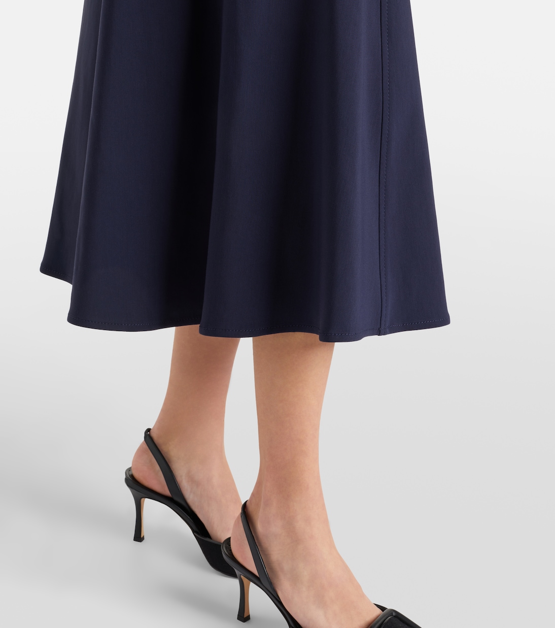 Midikleid Alecia aus einem Baumwollgemisch | Ralph Lauren Collection