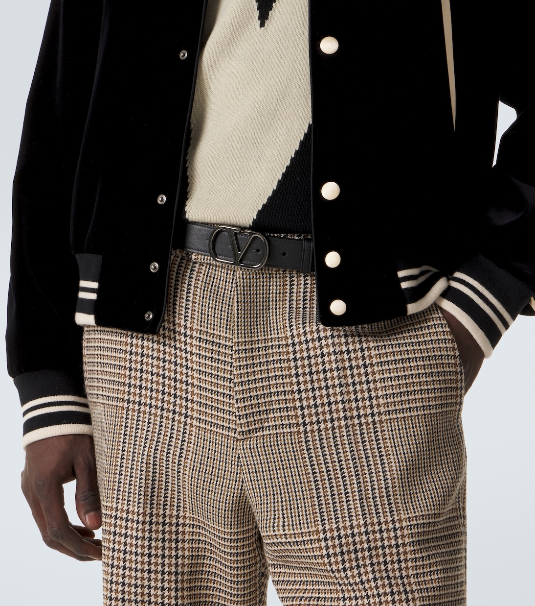 VLogo leather belt | Valentino Garavani