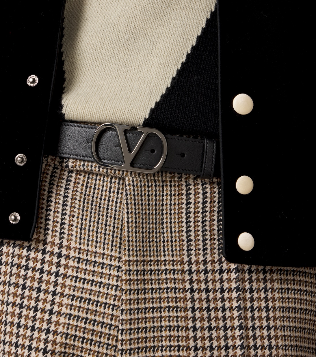 VLogo leather belt | Valentino Garavani