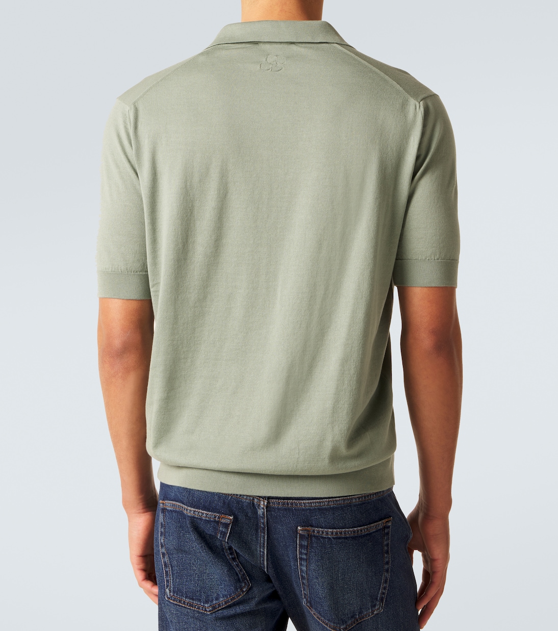 Cotton piqué polo shirt | Lardini