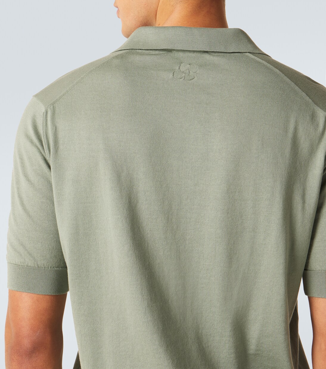 Cotton piqué polo shirt | Lardini